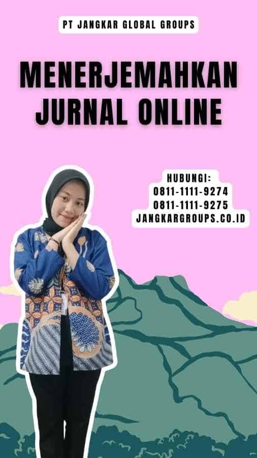 Menerjemahkan Jurnal Online