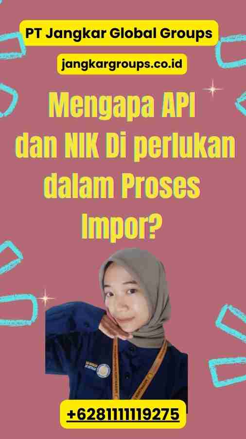 Mengapa API dan NIK Di perlukan dalam Proses Impor