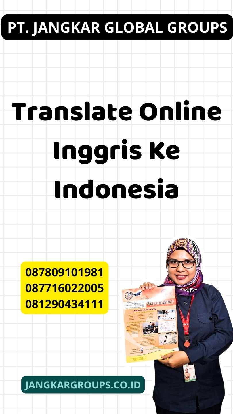 Translate Online Inggris Ke Indonesia