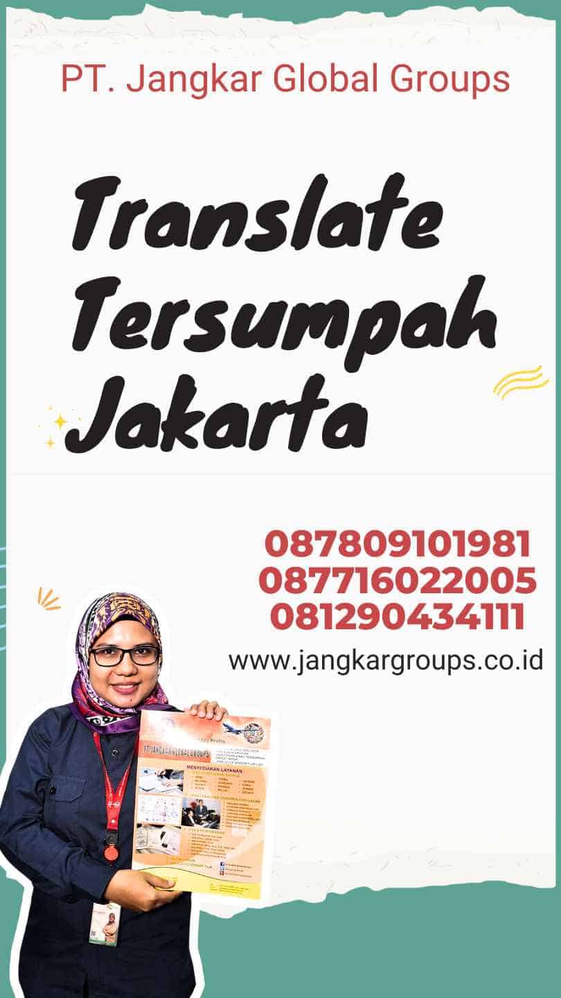 Translate Tersumpah Jakarta