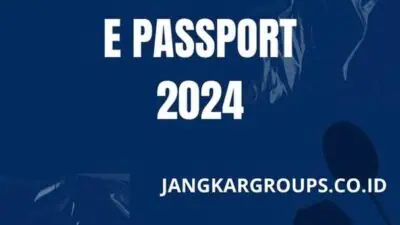 Mengganti Paspor Dengan E Passport 2024