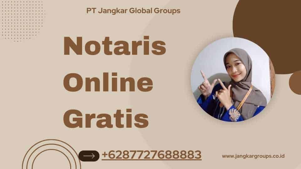 Notaris Online Gratis