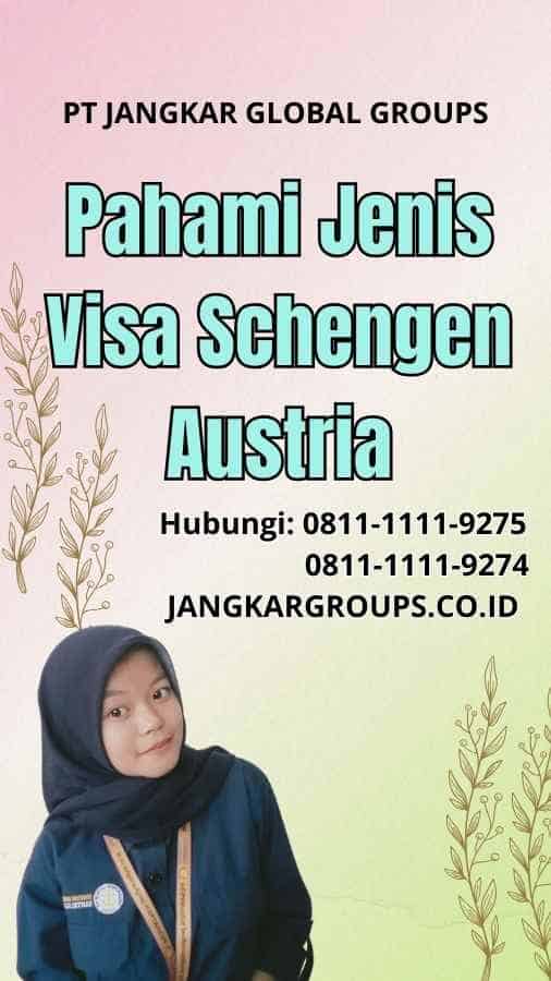 Pahami Jenis Visa Schengen Austria