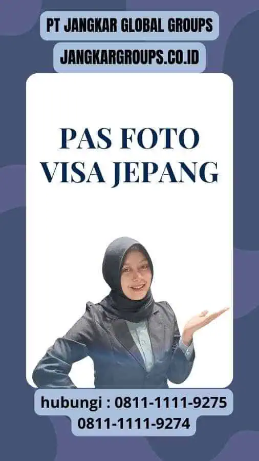 Pasfoto Visa Jepang