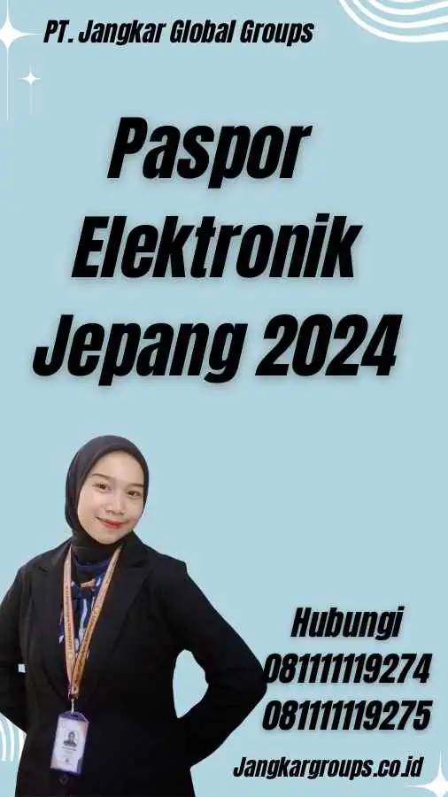 Paspor Elektronik Jepang 2024