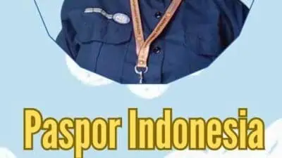 Paspor Indonesia Vektor