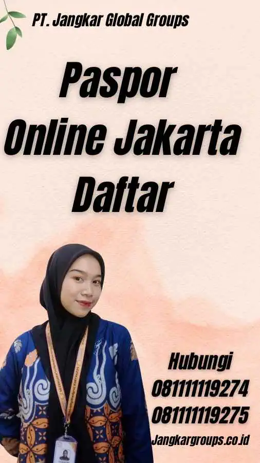Paspor Online Jakarta Daftar