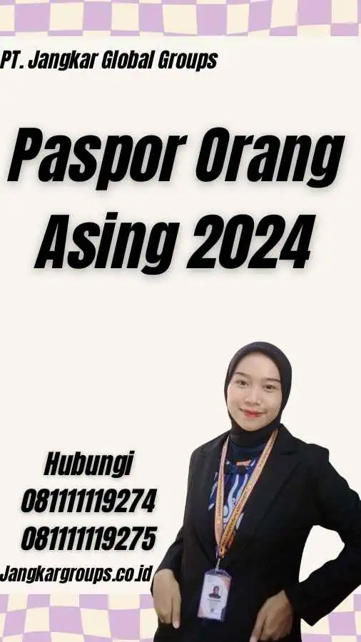 Paspor Orang Asing 2024