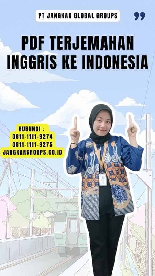 Pdf Terjemahan Inggris ke Indonesia