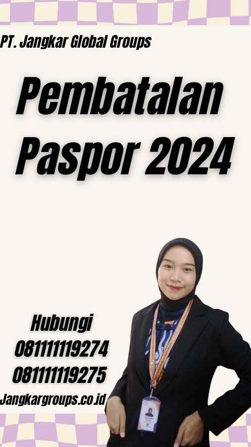 Pembatalan Paspor 2024