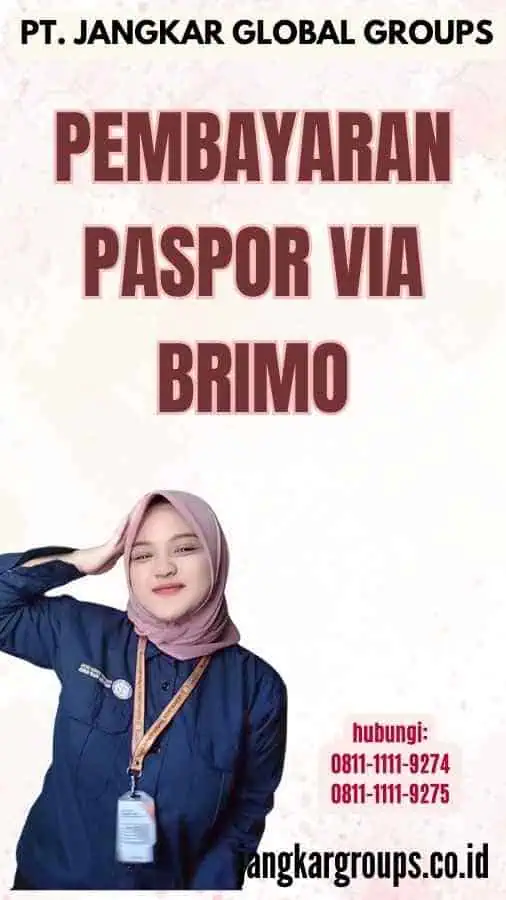 Pembayaran Paspor Via Brimo