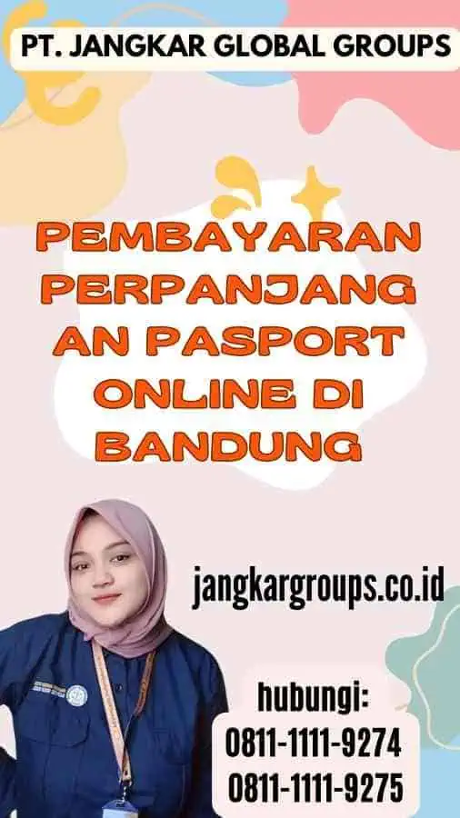 Pembayaran Perpanjangan Pasport Online di Bandung