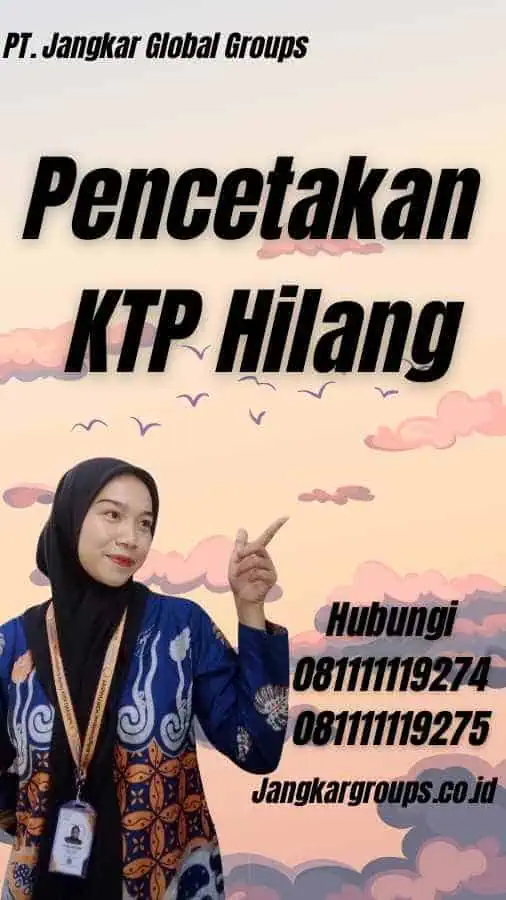 Pencetakan KTP Hilang