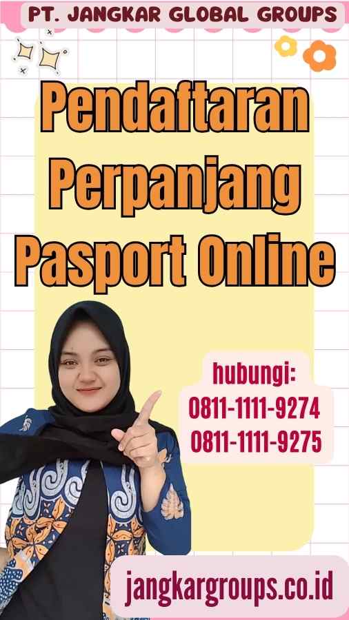 Pendaftaran Perpanjang Pasport Online
