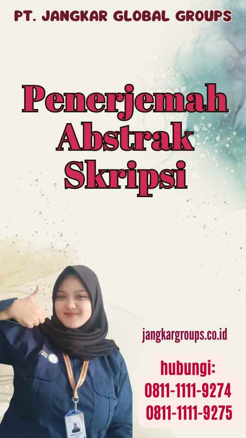 Penerjemah Abstrak Skripsi