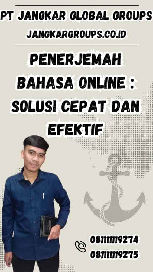 Penerjemah Bahasa Online Solusi Cepat dan Efektif