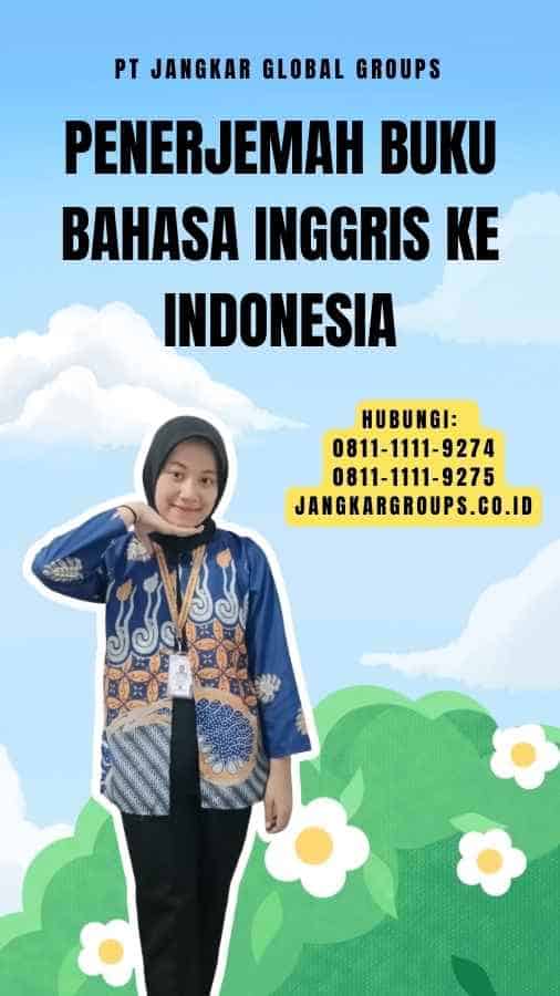 Penerjemah Buku Bahasa Inggris Ke Indonesia