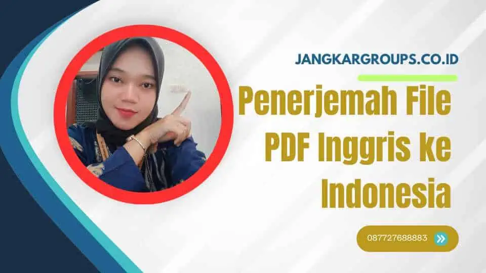 Penerjemah File PDF Inggris ke Indonesia
