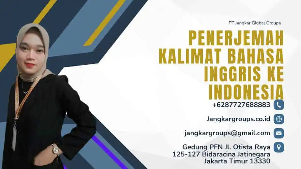 Penerjemah Kalimat Bahasa Inggris Ke Indonesia