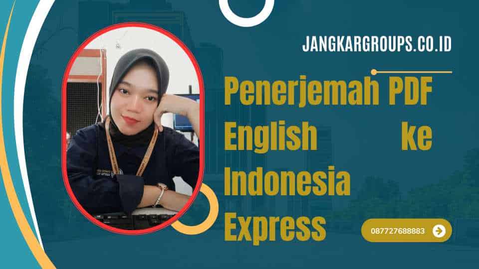 Penerjemah PDF English ke Indonesia Express