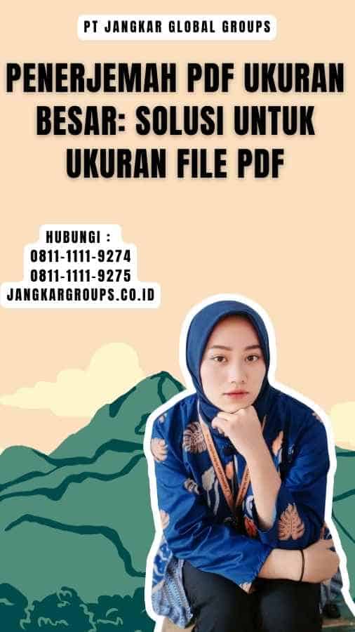 Penerjemah Pdf Ukuran Besar Solusi Untuk Ukuran File Pdf