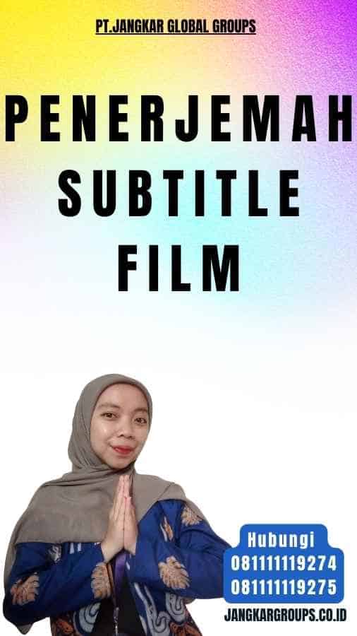 Penerjemah Subtitle Film