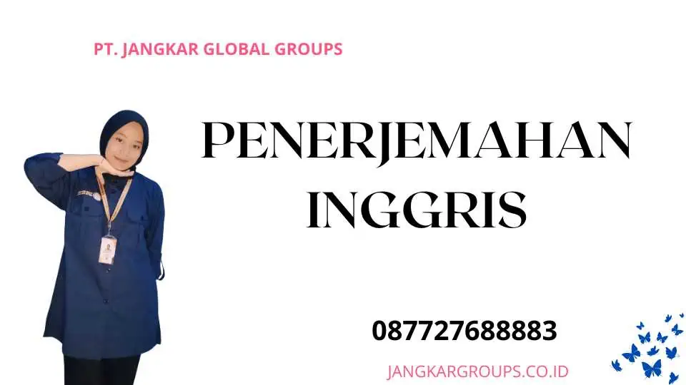 Penerjemahan Inggris