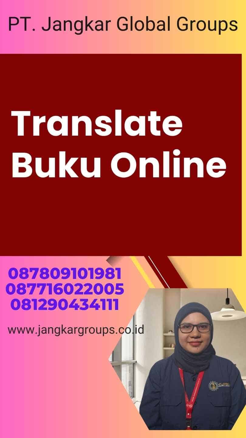 Translate Buku Online