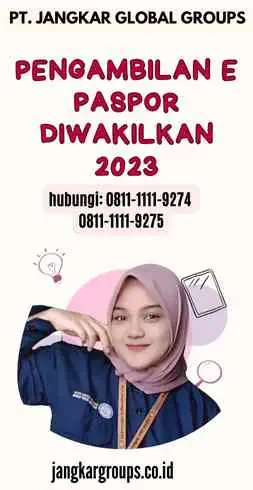 Pengambilan E Paspor Diwakilkan 2023