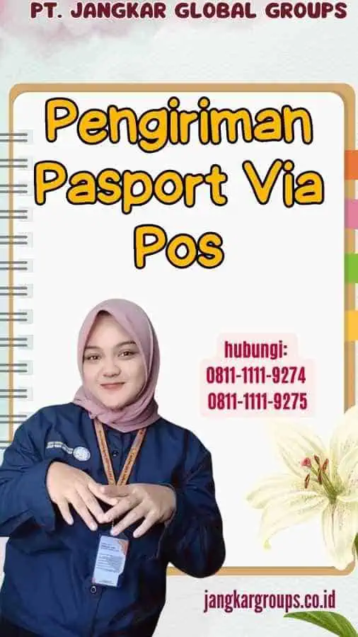 Pengiriman Pasport Via Pos