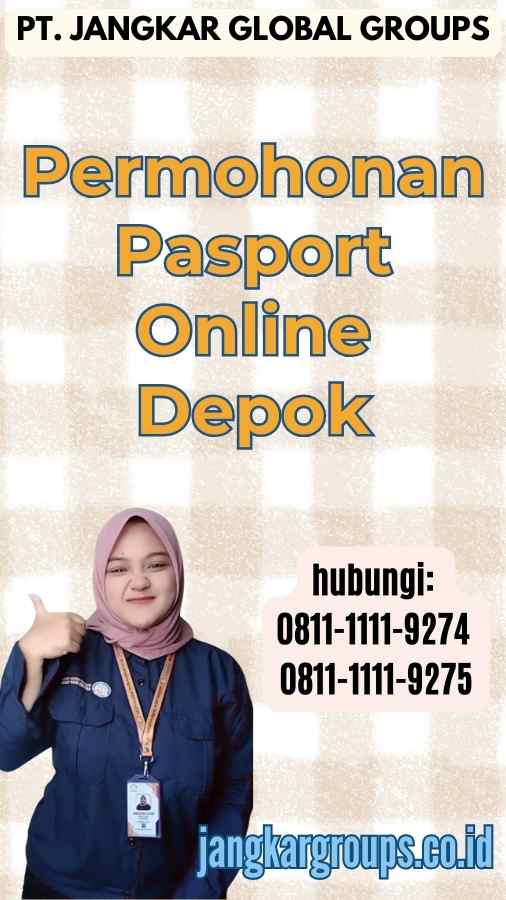 Permohonan Pasport Online Depok