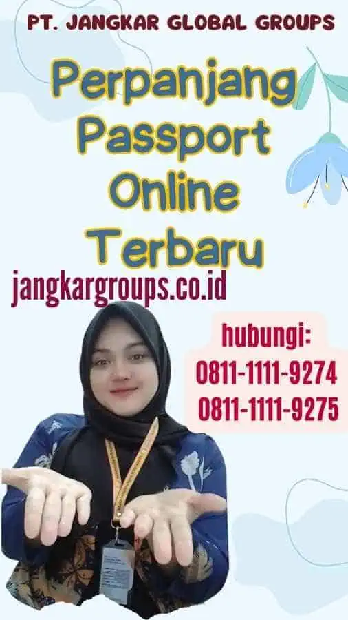 Perpanjang Passport Online Terbaru