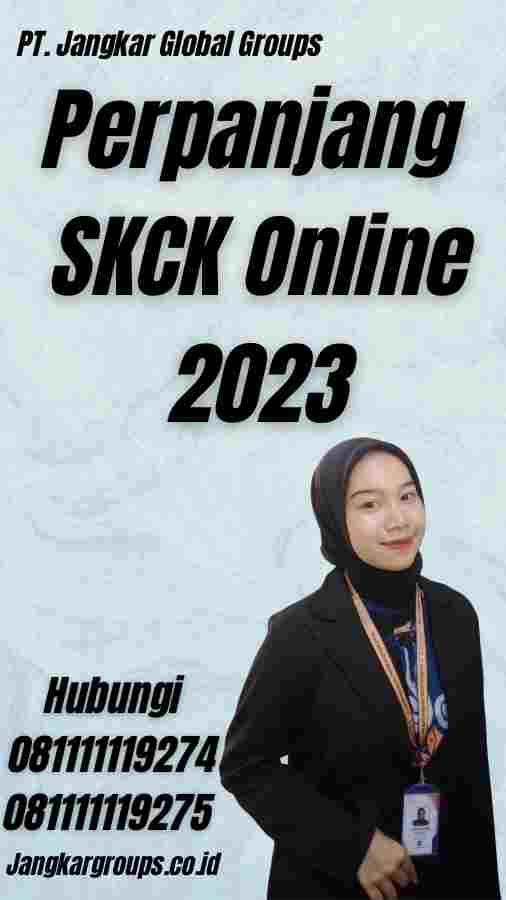 Perpanjang SKCK Online 2023