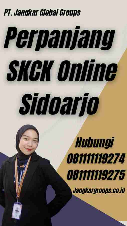 Perpanjang SKCK Online Sidoarjo