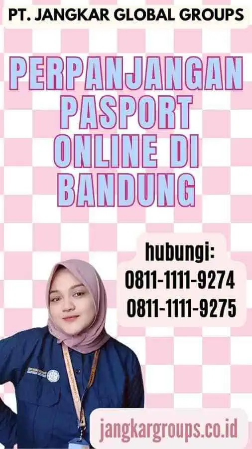 Perpanjangan Pasport Online di Bandung