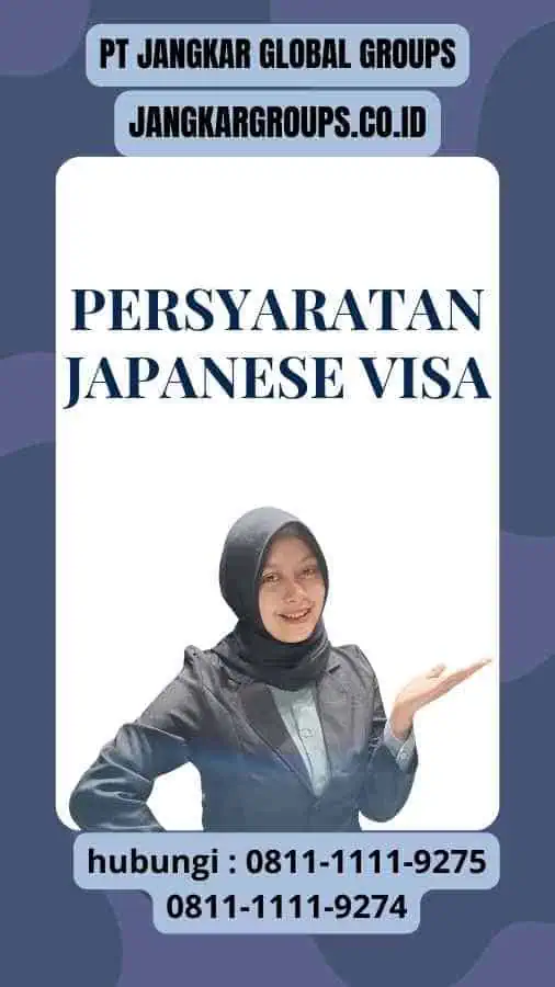 Persyaratan Japanese Visa