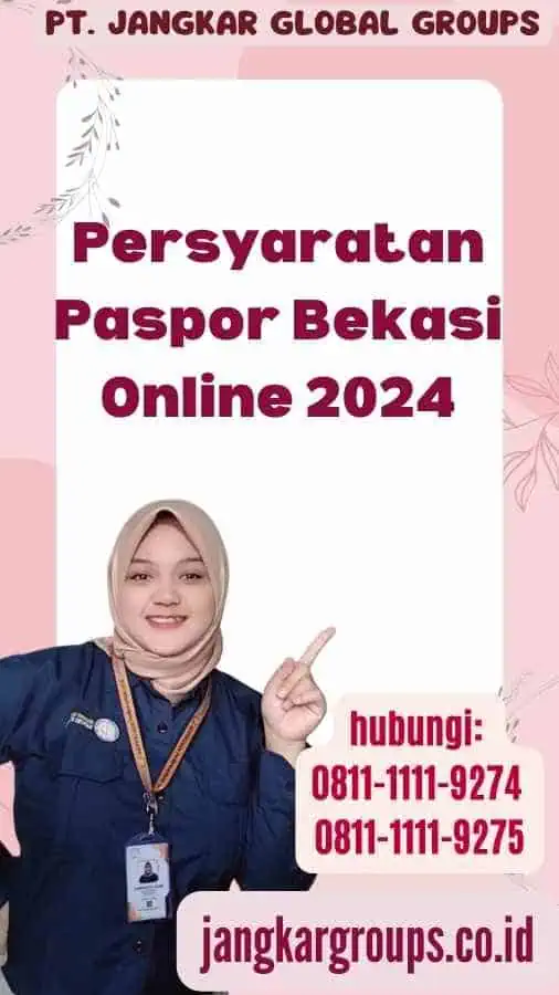 Persyaratan Paspor Bekasi Online 2024