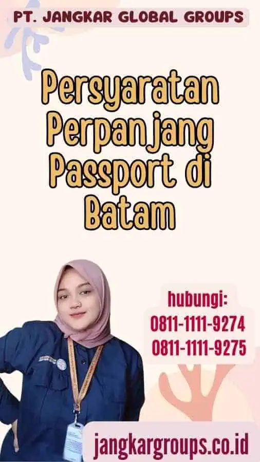 Persyaratan Perpanjang Passport di Batam