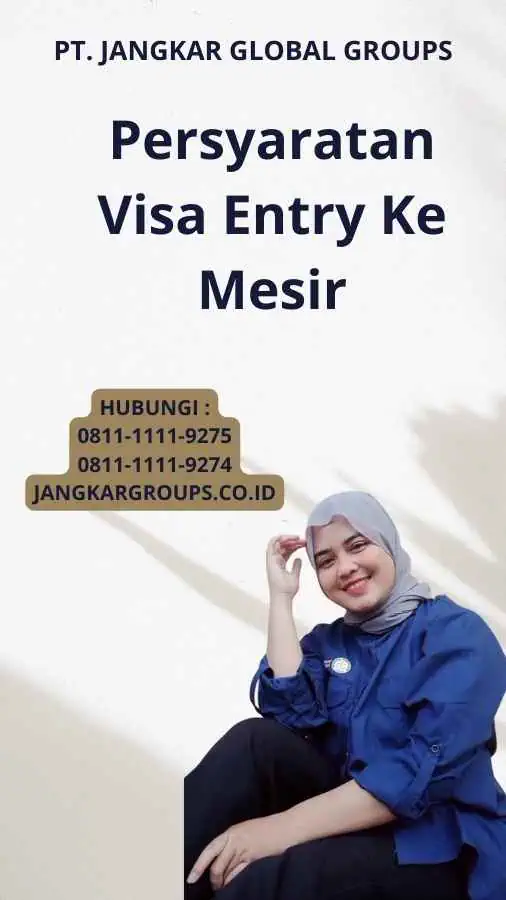 Persyaratan Visa Entry Ke Mesir