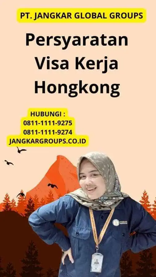 Persyaratan Visa Kerja Hongkong