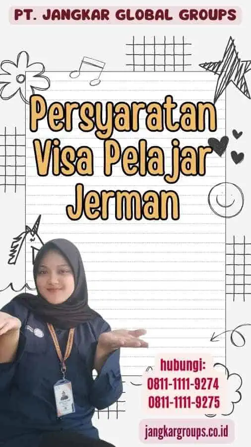 Persyaratan Visa Pelajar Jerman