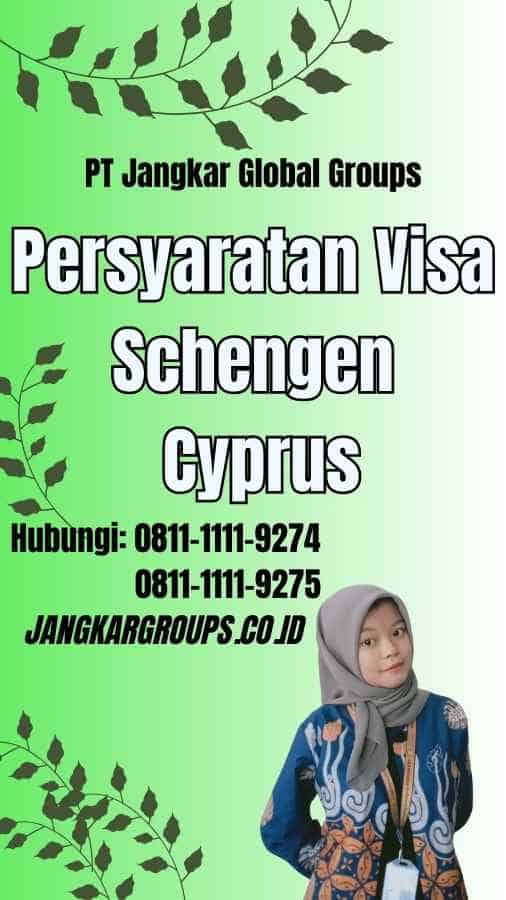 Persyaratan Visa Schengen Cyprus