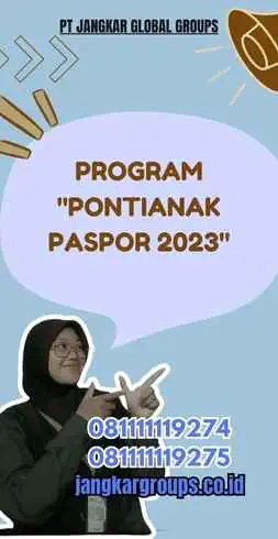 Program "Pontianak Paspor 2023"