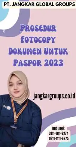 Prosedur Fotocopy Dokumen Untuk Paspor 2023