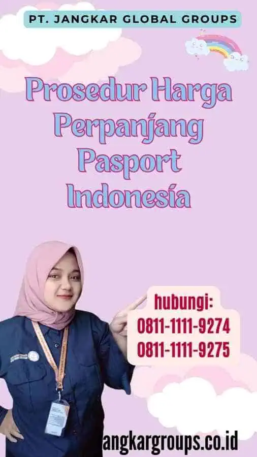 Prosedur Harga Perpanjang Pasport Indonesia