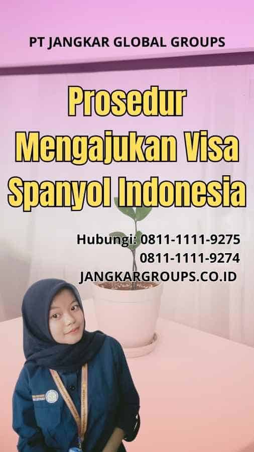 Prosedur Mengajukan Visa Spanyol Indonesia