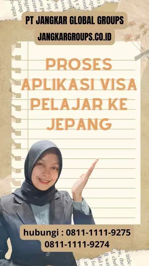 Proses Aplikasi Visa Pelajar Ke Jepang