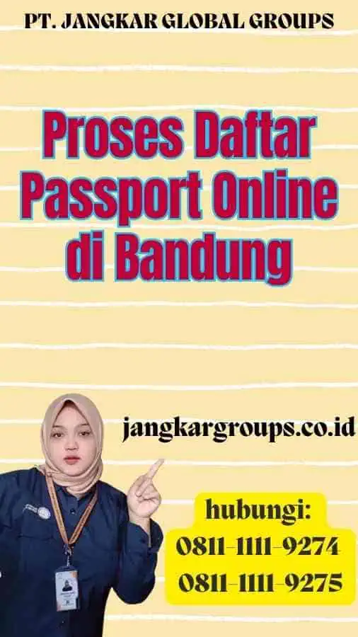 Proses Daftar Passport Online di Bandung