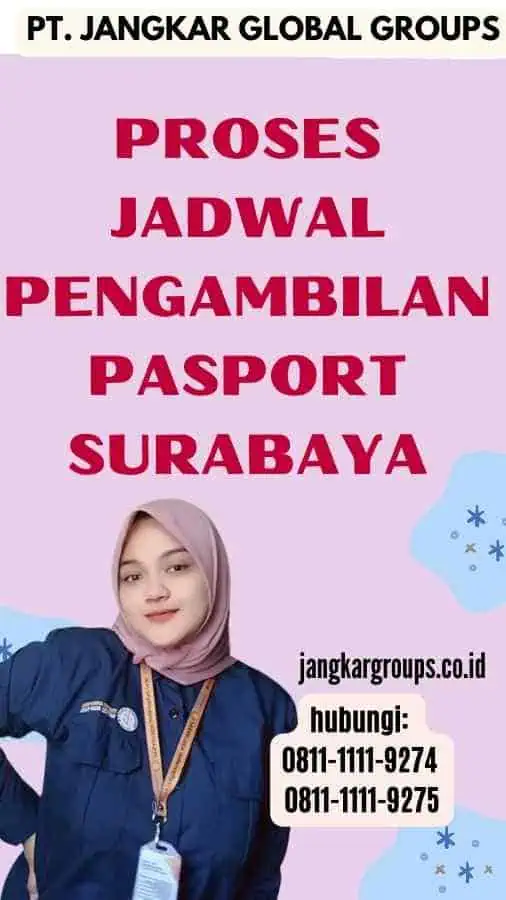 Proses Jadwal Pengambilan Pasport Surabaya