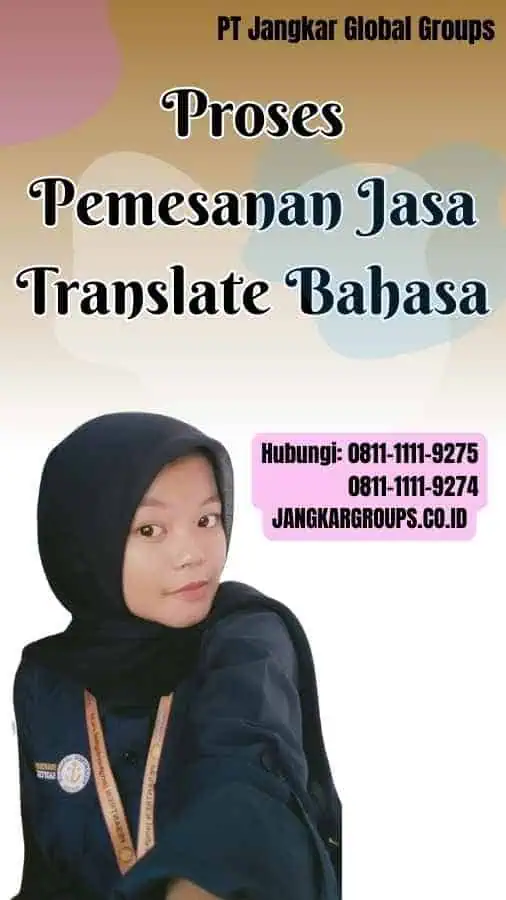 Proses Pemesanan Jasa Translate Bahasa